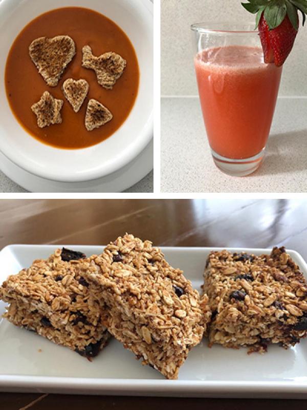 Tres Recetas Fáciles y Saludables para los Peques